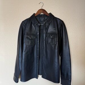 Women’s Harley Davidson Black Leather Jacket
